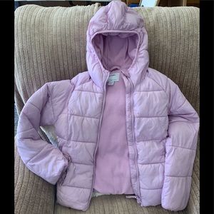 Old Navy Girls Jacket 10-12yrs, light purple lilac